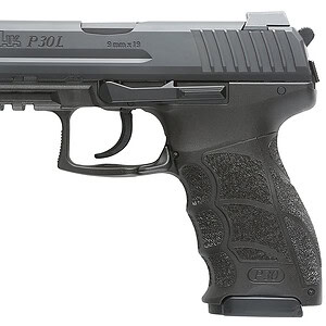 H&K P30L V3 9mm long-slide pistol left-side view