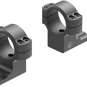 Leupold BackCountry 2-piece 1-inch high mount for Tikka T-3/T3x, matte black