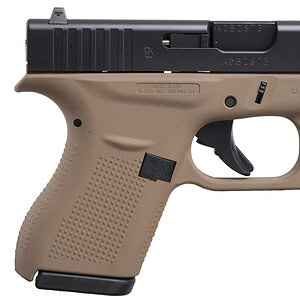 Glock GLK 42 380 6rd DDE BLK semi-automatic handgun