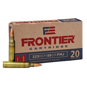 Hornady Frontier .223 Rem 55 gr FMJ 20-round box