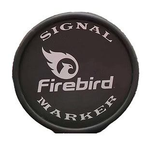 Firebird SMR Signal Marker red 3-pack, biodegradable polymer shell, moving and static mounts