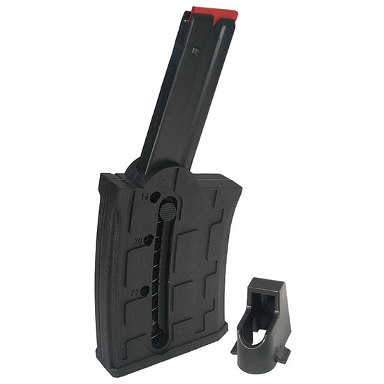 Magnetic magazine loader for quick and easy firearm magazine loading. Compatible with various magazi.