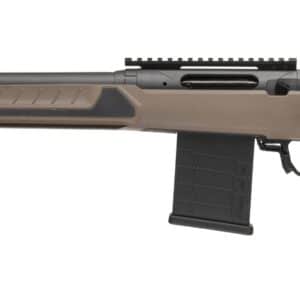High-quality precision rifle with adjustable stock and long barrel for accurate shooting. Perfect fo.