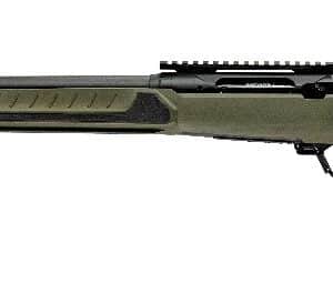 High-quality hunting rifle with scope and adjustable stock for accurate shooting.