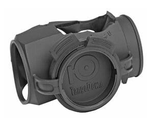 Durable tactical rifle scope mount for precision shooting and stability.