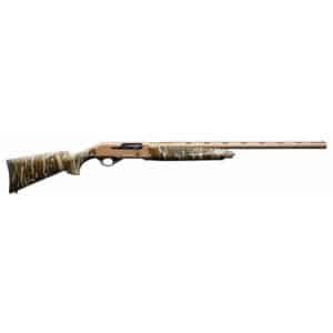 High-quality hunting rifle with camouflage pattern for outdoor use.