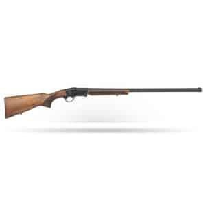 High-quality hunting rifle with wooden stock and long barrel for precision shooting.