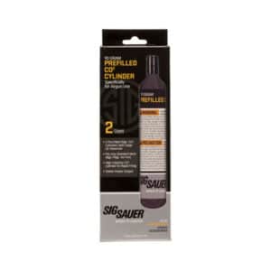 SIG Sauer 90 gram CO2 cylinders two-pack product image