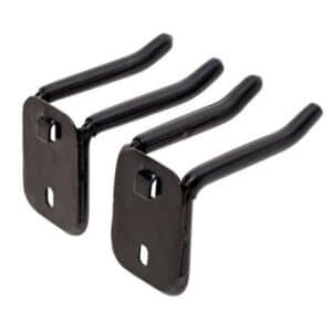 Heavy duty black door hinges for commercial and industrial doors. Durable steel construction with a.