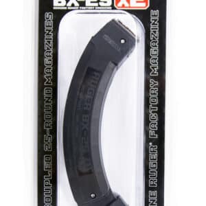 Ruger BX-25x2 50-round tandem magazine for Ruger 10/22 .22 LR in black polymer