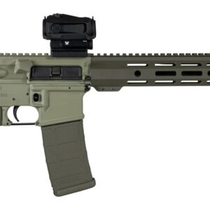 Shark Coast Tactical Grassy Knoll AR-15 5.56 NATO 16in threaded barrel green Cerakote Magpul MOE SL