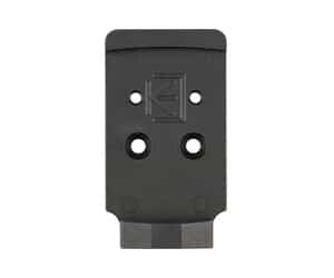Black heavy-duty power outlet cover plate for electrical safety.