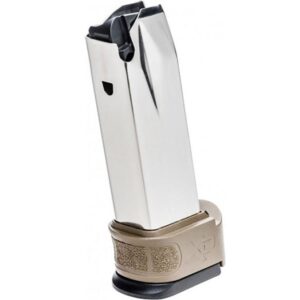 Springfield Armory XD Mod.2 16rd 9mm stainless steel magazine with FDE sleeve