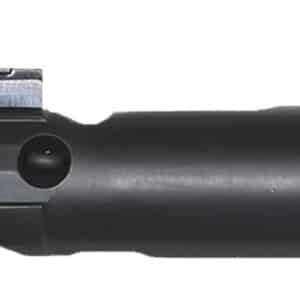 Barrel for firearm with a sleek gunmetal finish, ideal for accuracy and durability.