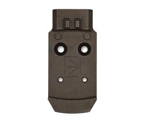 Black firearm connector part for gun assembly and repair.