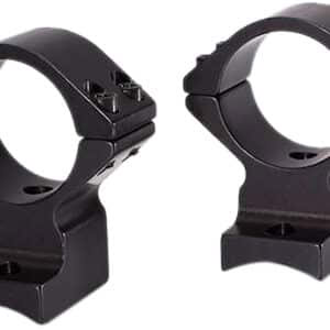 Talley 948X763 black anodized aluminum 1-inch scope mount/ring combo medium rings