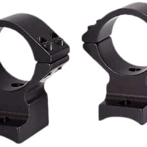 Talley 740769 scope mount ring combo black anodized aluminum 30mm tube medium rings