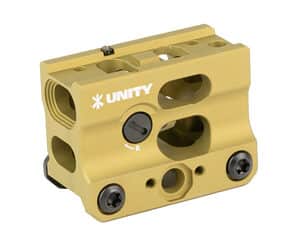 Brass Unity mounting block for secure and durable mounting solutions.