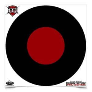 Birchwood Casey Dirty Bird 17.25 in 3-Gun Nation shooting target, pack of 100