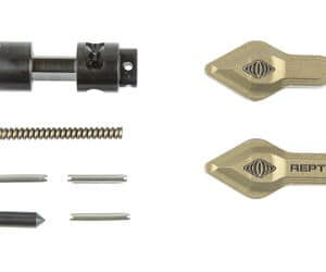 Reptilia Picker ambidextrous safety selector in Flat Dark Earth, machined from 7075-T6 aluminum
