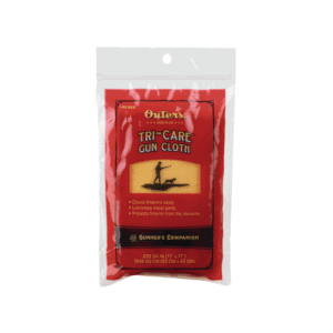 Gun cleaning cloth for firearms maintenance and protection.