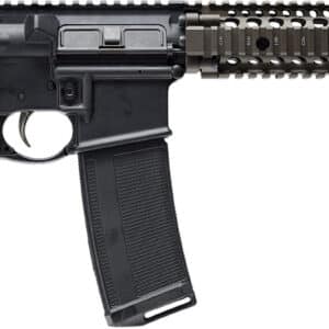 Daniel Defense DDM4 GL/SSC 5.56 NATO 12.5 inch pistol in FDE with RIS II rail