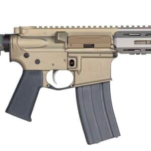 Q SUGAR WEASEL 300 BLACKOUT 7IN BARREL 1IN 15 TWIST PISTOL WITH BRACE GRAY ACCENTS SW-300BLK-7IN-PISTOL