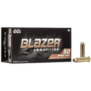 CCI Blazer Brass .357 Magnum 158 gr Jacketed Hollow Point 50 rd box