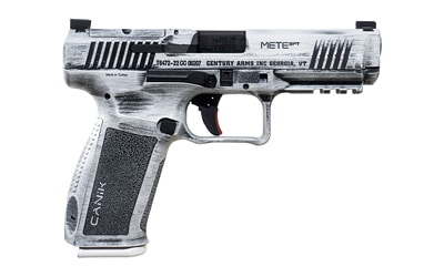 Canik METE SFT 9mm Arctic Distressed Cerakote pistol, optic-ready slide