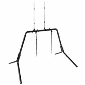 Viking Solutions VKSVPT001 convertible paper target stand with clips and mounting hardware