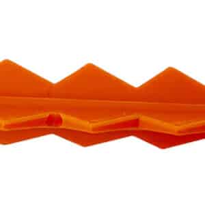 Targettack Llc Targettack Orange Polycarbonate Plastic 3" For Paper/Vinyl Targets 12 Pack