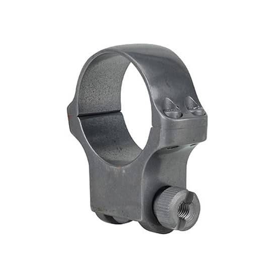 Ruger 30mm high scope ring in target gray single steel mount