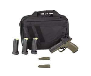 Rost Martin RM1C 9mm compact pistol OD Green with Viridian RFX11 green dot and pistol case