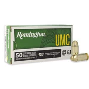 Remington UMC .45 ACP 185 gr FMJ 50-count box