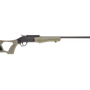Rossi Tuffy Turkey 20 gauge single-shot shotgun with 26-inch barrel, black metal and OD green thumbhole stock