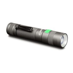 Konus Konuslight RC-5 800 lumen rechargeable flashlight with magnetic base and clip, black