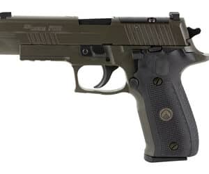Sig Sauer P226 Legion 9mm pistol, Legion Gray Cerakote, 4.4-inch barrel, black G10 grips
