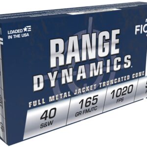 Fiocchi 40 S&W 165 gr FMJ-TC 50 round box