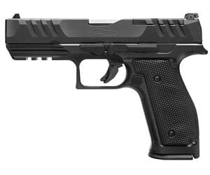 Walther PDP Full Size steel-frame 9mm 4.5in pistol, black