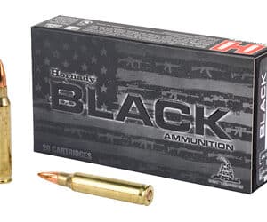 Hornady Black 5.56 NATO FMJ Ammunition 20 round box
