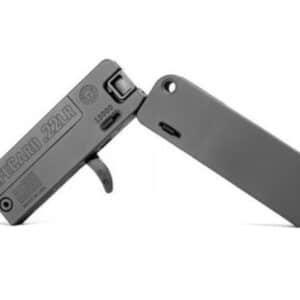 Trailblazer LifeCard LC1-P .22 LR folding pistol Sniper Grey polymer handle 2.5in