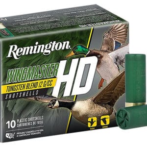 Remington Wingmaster HD 12 Gauge 3 in 1 1/4 oz #2 shotshell box