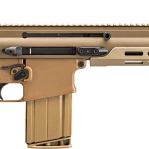 FN SCAR 17S 7.62x51mm rifle in Flat Dark Earth with 16.25 inch compensated barrel