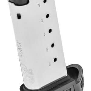 Springfield Armory XD-S Mod.2 6-round .45 ACP magazine with black sleeve