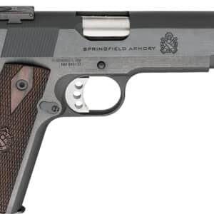 Springfield Armory Garrison Target 1911 9mm 5-inch blued with thinline wood grips