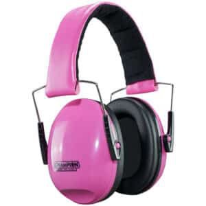 Champion small frame pink passive ear muffs NRR 21 dB