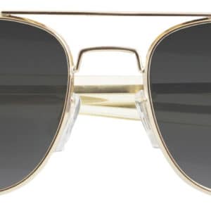 Humvee HMV52BGOLD sunglasses gray MIL-PRF-31013 lenses gold wire frame polarized CE approved