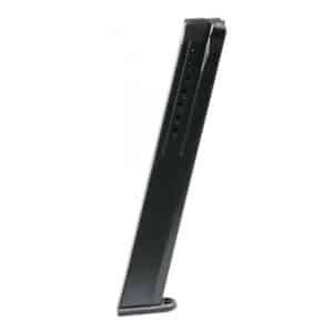 ProMag Ruger SR9 32-round steel magazine for 9mm, blue finish