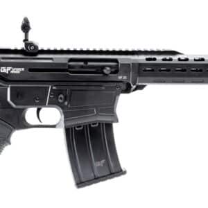 GForce Arms GF25 12 Gauge semi-auto shotgun in Black Cerakote with Picatinny rail and adjustable synthetic stock