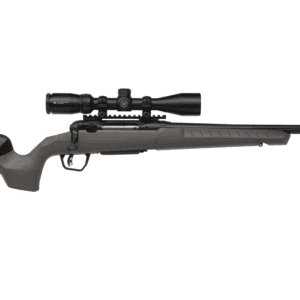Savage 110 Trailblazer XP .450 Bushmaster 20 in. rifle with mounted Vortex 3-9x40 scope and flat dark gray synthetic stock